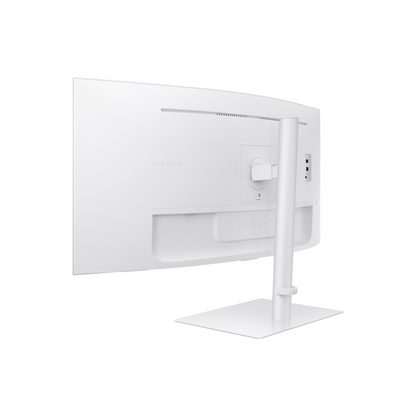 Samsung ViewFinity S6 34 inch Curved UWQHD Monitor - 100Hz - White, S65TC