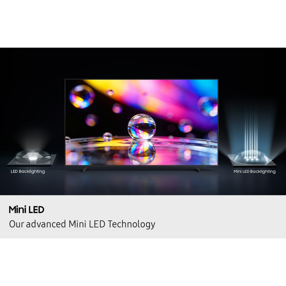 Samsung 100 inch Smart Mini LED TV - 4K - 100Hz, 100M90H