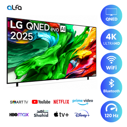 LG 100 inch Smart QNED evo Mini LED TV - 4K, 100QNED86A