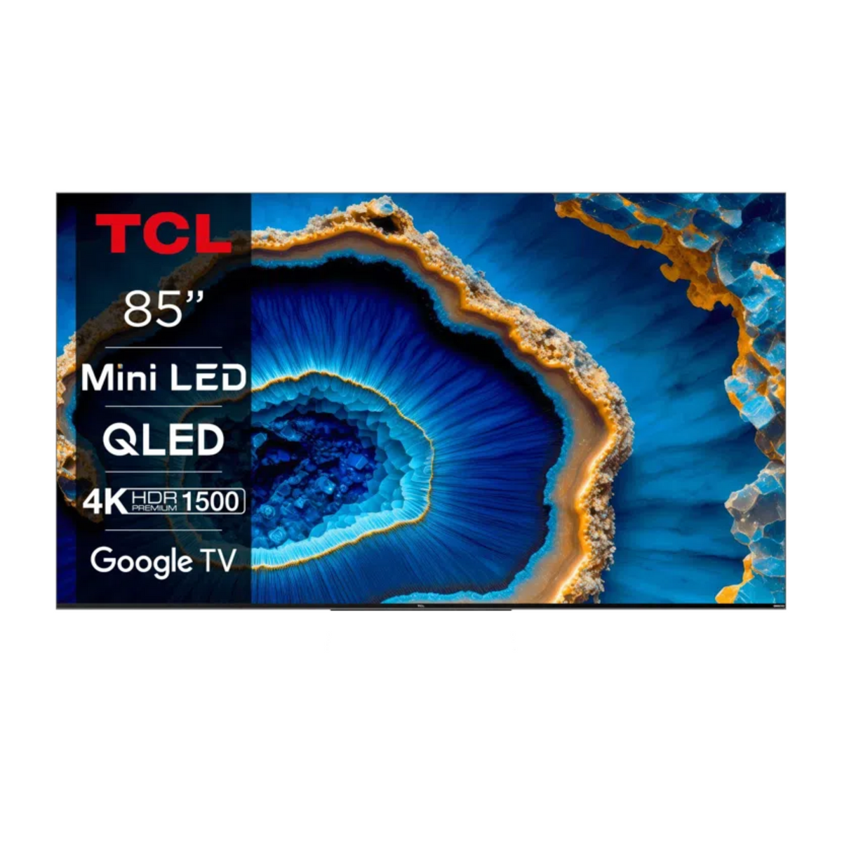 TCL 85" Android Smart QD-Mini LED TV - 4K - 144Hz, 85C805