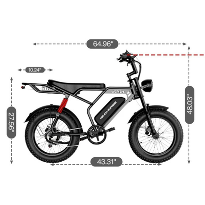 Wind Horse V8 Pro Electric Bike - V8 Pro