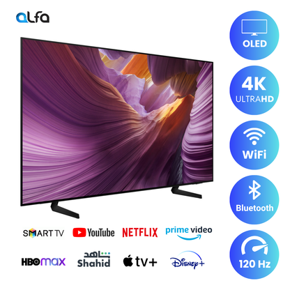 Samsung 77 inch Smart OLED TV - 4K - 120Hz, 77S85F