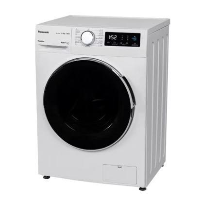 Panasonic 9kg Front Loading Washing Machine (White), NA-18MG1WAE