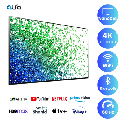 LG 55" NanoCell Smart TV - 4K, 55NANO81