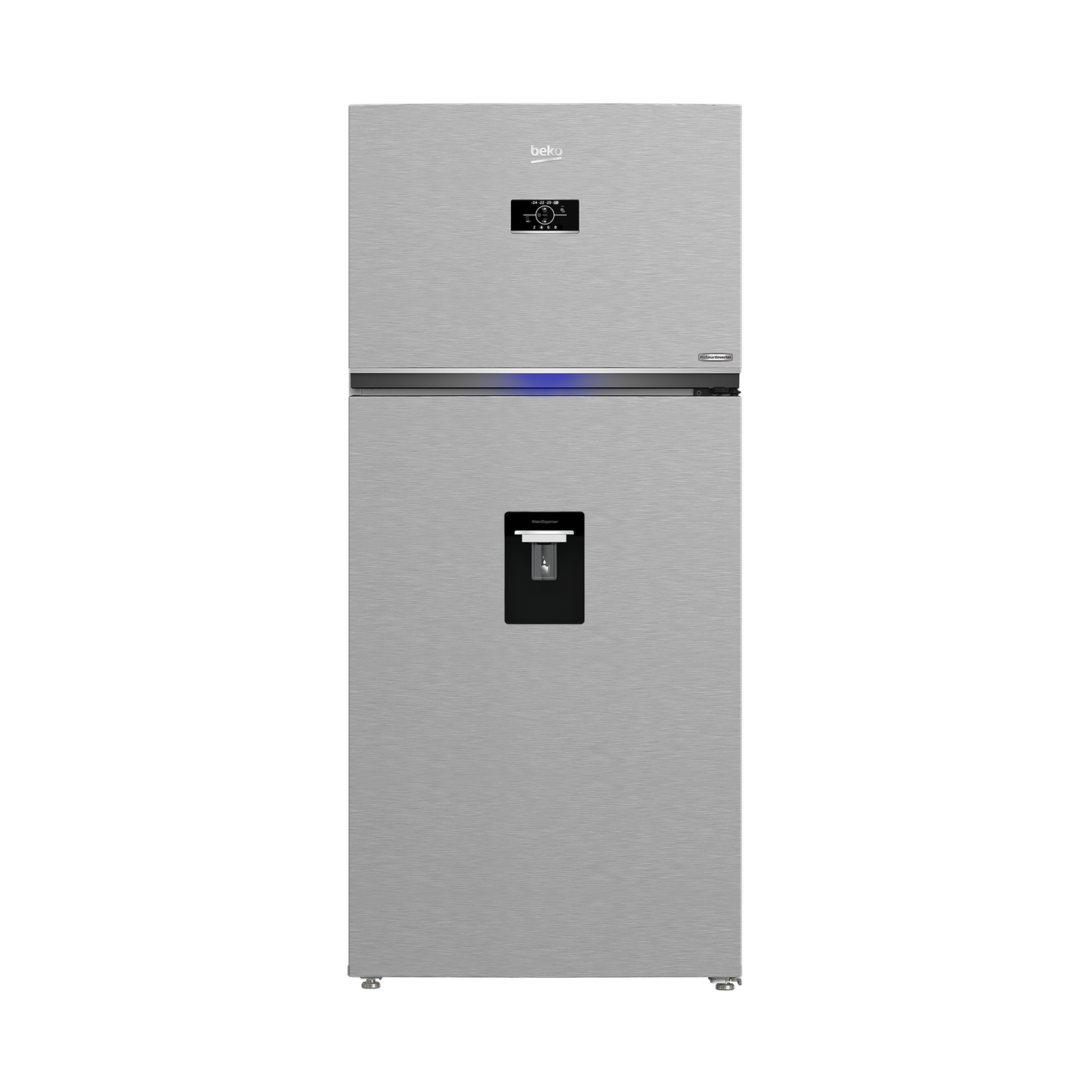 Beko 650L Double Door Refrigerator with Water Dispenser - 1 Year Warranty