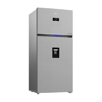 Beko 650L Double Door Refrigerator with Water Dispenser - 1 Year Warranty