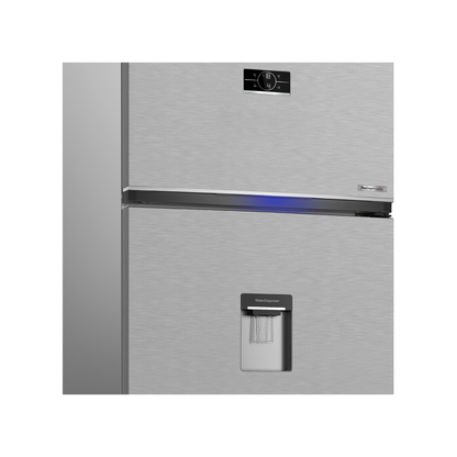 Beko 650L Double Door Refrigerator with Water Dispenser - 1 Year Warranty