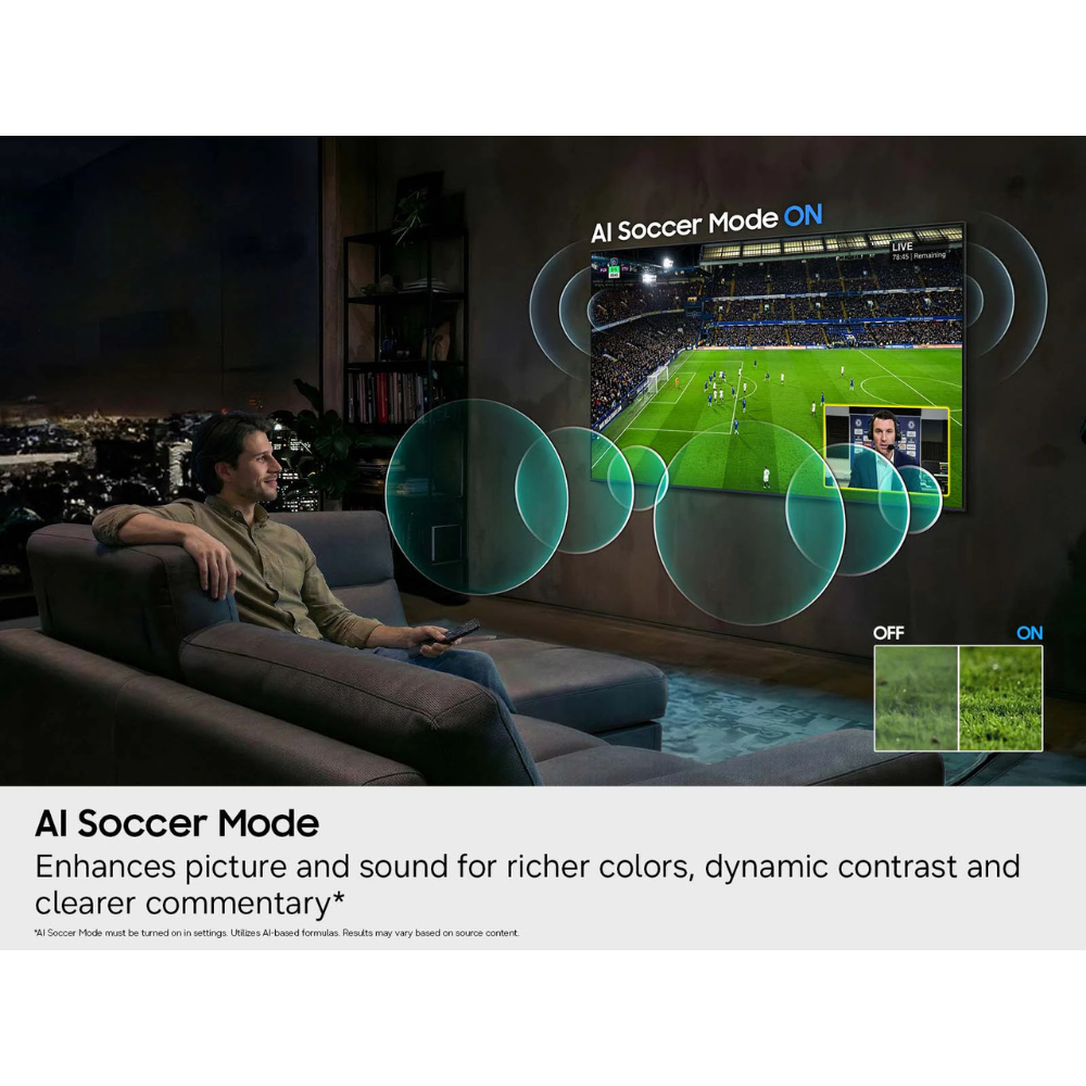 Samsung 85 Inch Class Neo QLED AI Smart TV 4K, 144Hz - 85QN80H